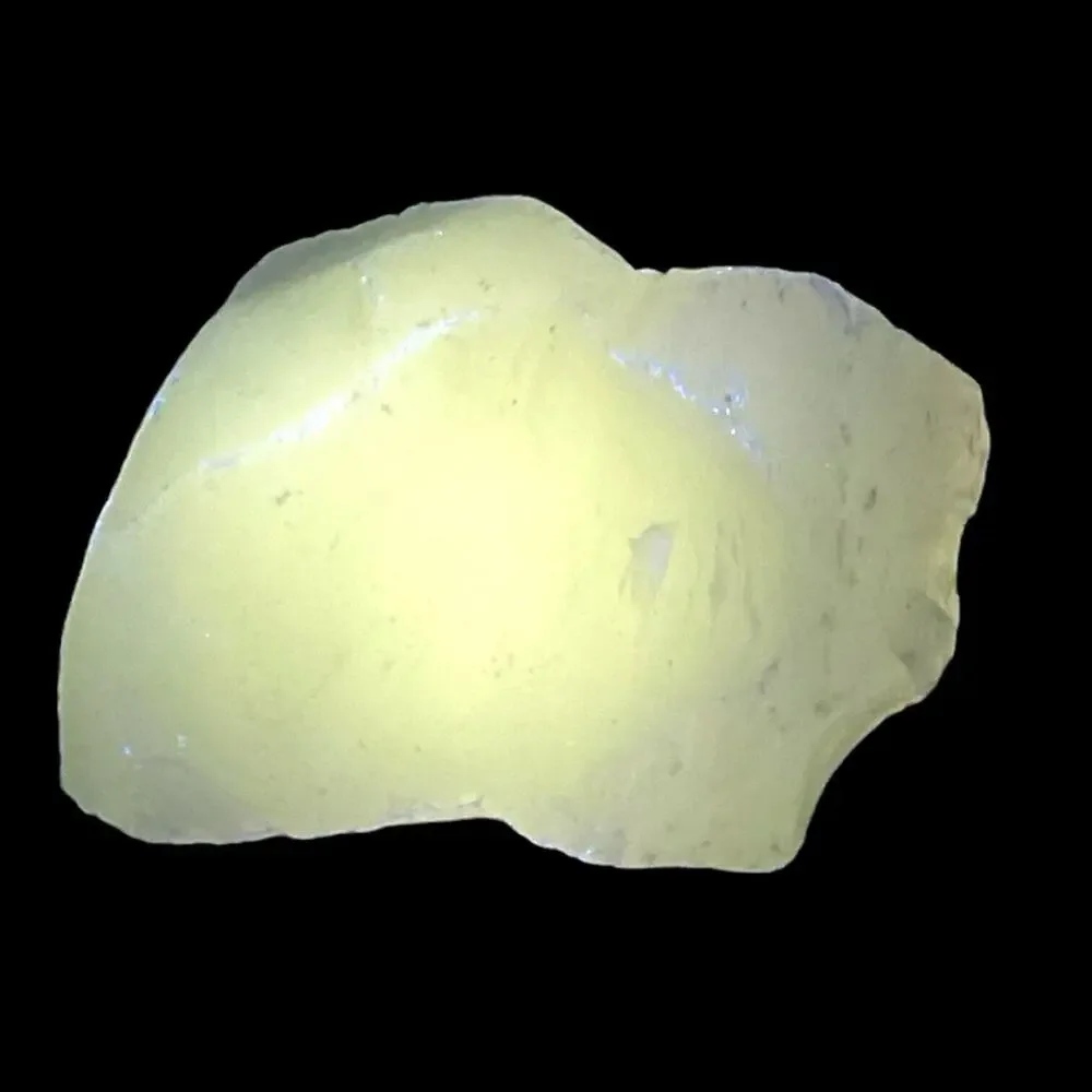 Opalescent Art Glass Cullet Glowing‎ Manganese Slag Glass #4GX187